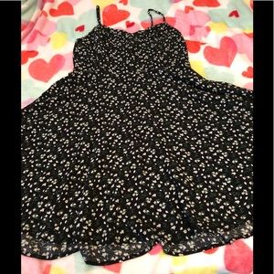 Black floral Old Navy sundress